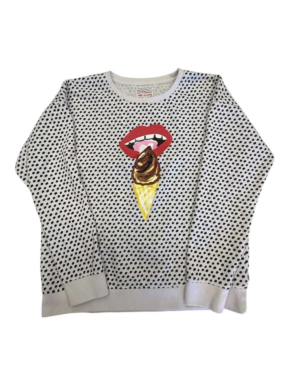Vans Crewneck Graphic Sweatshirt Size M
